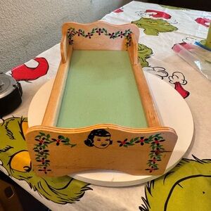 1947 TOY MID CENTURY BED MINIATURE PLAYTOWN PRODUCT YARDVILLE NJ NY